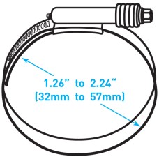 Breeze Constant Torque® Clamp  - 1.26" to 2.24" Working Range