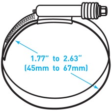 Breeze Constant Torque® Clamp  - 1.77" to 2.63" Working Range